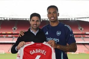 加布里埃尔：英超三连亚只是欠缺运气 新赛季我们有极佳夺冠机会